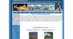 Desktop Screenshot of hyderabadtourstravels.com